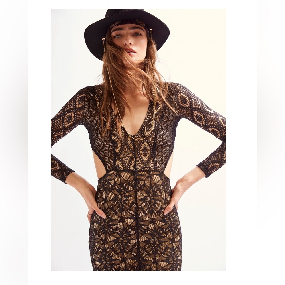 •| free people x nightcap cutout dress - Picture 2 of 13